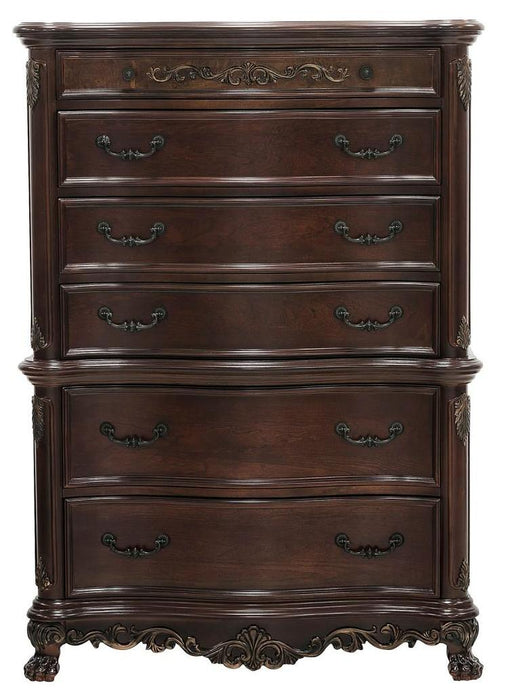 Deryn Park 6 Drawer Chest in Cherry 2243-9 - Jax Mattress (Jacksonville, FL)