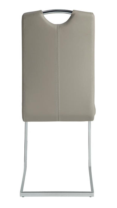 Glissand Side Chair in Chrome (Set of 2) - Jax Mattress (Jacksonville, FL)