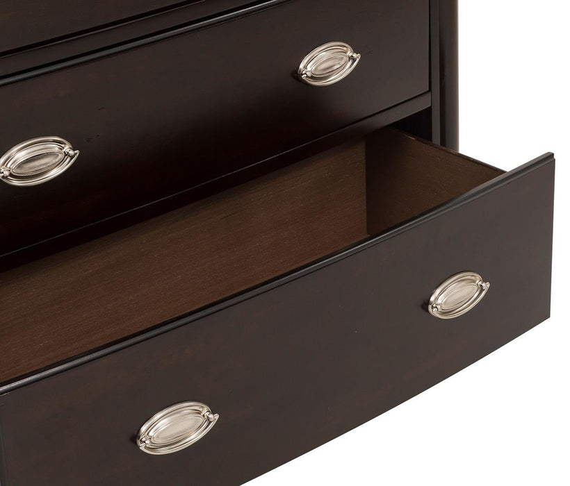 Marston 5 Drawer Chest in Dark Cherry 2615DC-9 - Jax Mattress (Jacksonville, FL)