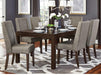 Kavanaugh Dining Table in Dark Brown 5409-78 - Jax Mattress (Jacksonville, FL)