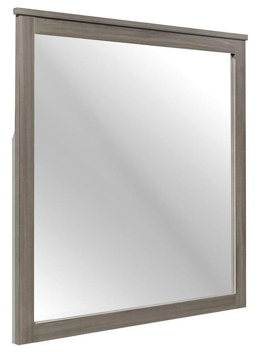 Waldorf Mirror in Dark Gray 1902-6 - Jax Mattress (Jacksonville, FL)