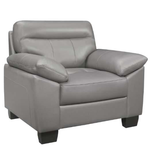 Denizen Chair in Gray 9537GRY-1 - Jax Mattress (Jacksonville, FL)