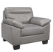 Denizen Chair in Gray 9537GRY-1 - Jax Mattress (Jacksonville, FL)