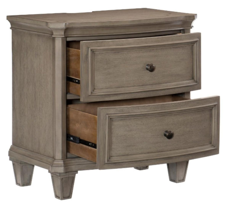 Vermillion Nightstand in Gray 5442-4 - Jax Mattress (Jacksonville, FL)