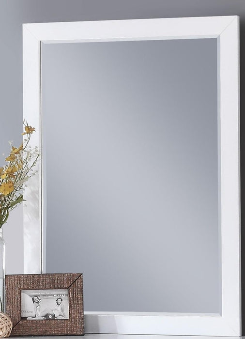 Galen Mirror in White B2053W-6 - Jax Mattress (Jacksonville, FL)