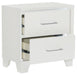 Kerren Nightstand in White 1678W-4 - Jax Mattress (Jacksonville, FL)