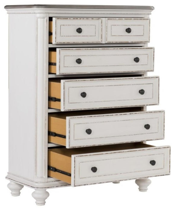 Baylesford Chest in Two Tone 1624W-9 - Jax Mattress (Jacksonville, FL)