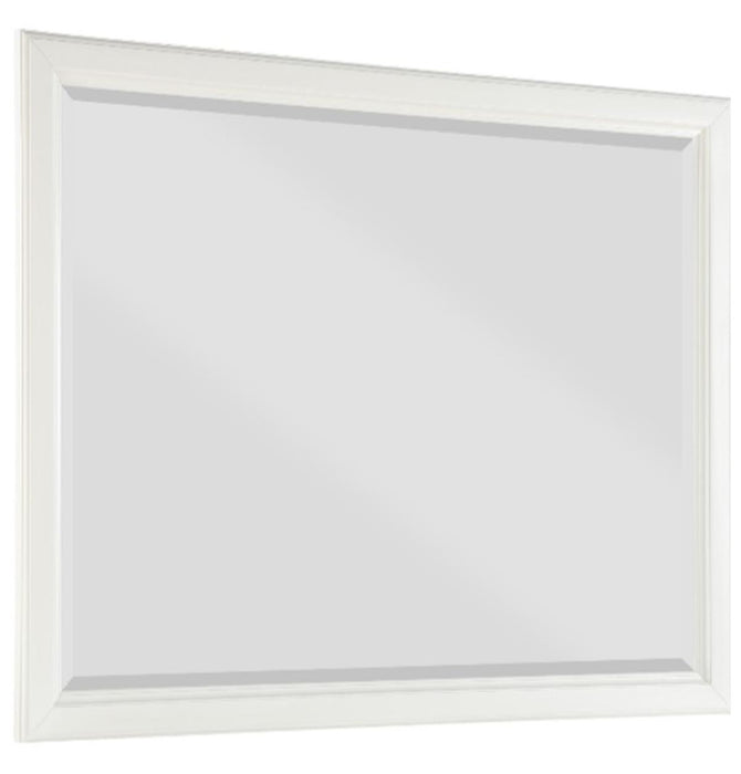 Cotterill Mirror in Antique White 1730WW-6 - Jax Mattress (Jacksonville, FL)