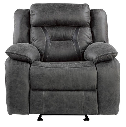Madrona Hill Glider Reclining Chair in Gray 9989GY-1 - Jax Mattress (Jacksonville, FL)