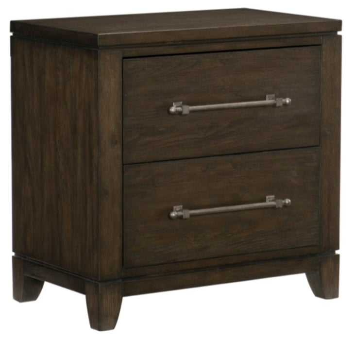 Griggs Nightstand in Dark Brown 1669-4 - Jax Mattress (Jacksonville, FL)