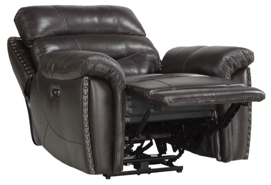 Lance Power Reclining Chair with Power Headrest and USB Port in Brown 9527BRW-1PWH - Jax Mattress (Jacksonville, FL)