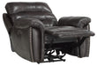 Lance Power Reclining Chair with Power Headrest and USB Port in Brown 9527BRW-1PWH - Jax Mattress (Jacksonville, FL)
