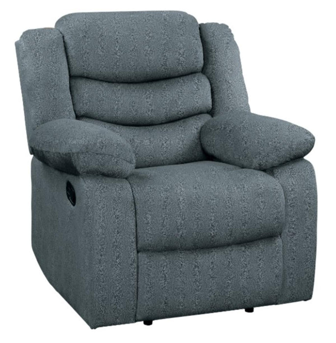 Discus Double Reclining Chair in Gray 9526GY-1 - Jax Mattress (Jacksonville, FL)