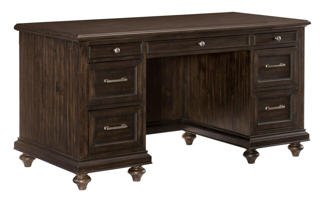 Cardano Executive Desk in Charcoal 1689-17 - Jax Mattress (Jacksonville, FL)