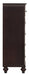 Marston 5 Drawer Chest in Dark Cherry 2615DC-9 - Jax Mattress (Jacksonville, FL)