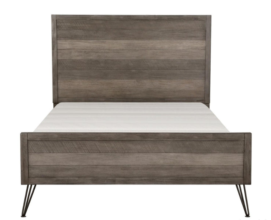Urbanite King Panel Bed in Tri-tone Gray 1604K-1EK - Jax Mattress (Jacksonville, FL)