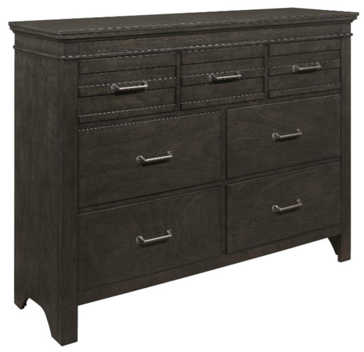 Blaire Farm Dresser in Saddle Brown Wood 1675-5 - Jax Mattress (Jacksonville, FL)