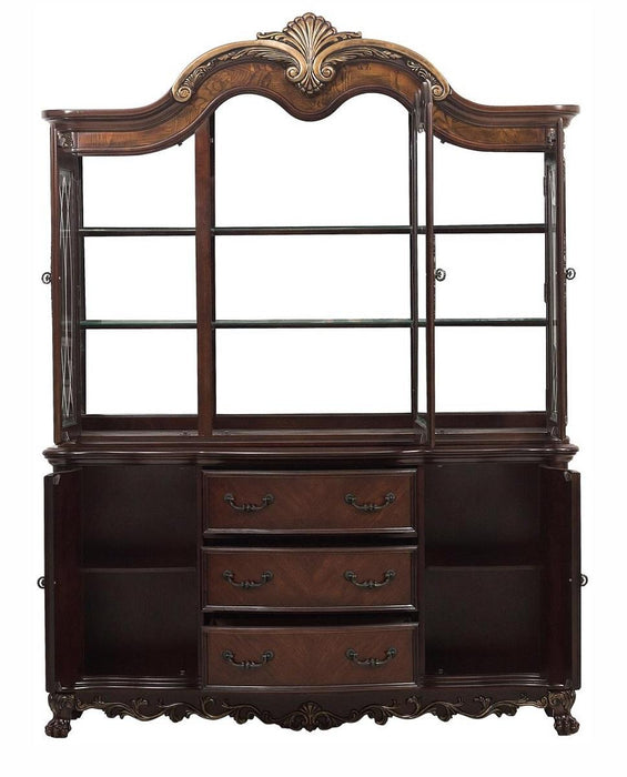 Deryn Park Buffet and Hutch in Dark Cherry 2243-50* - Jax Mattress (Jacksonville, FL)
