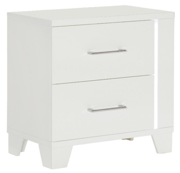 Kerren Nightstand in White 1678W-4 - Jax Mattress (Jacksonville, FL)