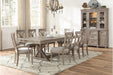 Cardano Dining Table in Light Brown 1689BR-96* - Jax Mattress (Jacksonville, FL)