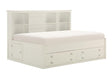 Meghan Twin Lounge Storage Bed in White 2058WHPRT-1* - Jax Mattress (Jacksonville, FL)