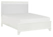 Kerren King Platform Bed in White 1678WK-1EK* - Jax Mattress (Jacksonville, FL)