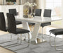 Yannis Side Chair in Chrome Metal  (Set of 2) - Jax Mattress (Jacksonville, FL)