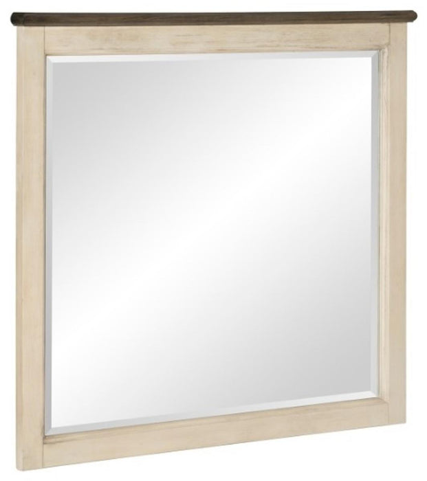 Weaver Mirror in Antique white 1626-6 - Jax Mattress (Jacksonville, FL)