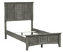 Garcia Queen Panel Bed in Gray 2046-1 - Jax Mattress (Jacksonville, FL)
