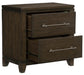 Griggs Nightstand in Dark Brown 1669-4 - Jax Mattress (Jacksonville, FL)