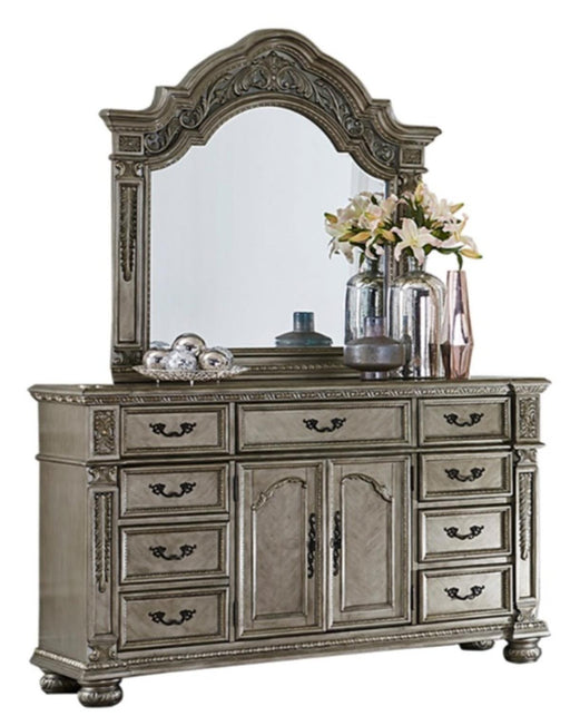 Catalonia Dresser in Platinum Gold 1824PG-5 - Jax Mattress (Jacksonville, FL)