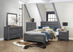 Beechnut 6 Drawer Dresser in Gray 1904GY-5 - Jax Mattress (Jacksonville, FL)