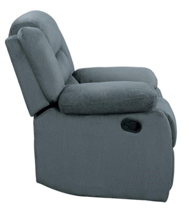 Discus Double Reclining Chair in Gray 9526GY-1 - Jax Mattress (Jacksonville, FL)