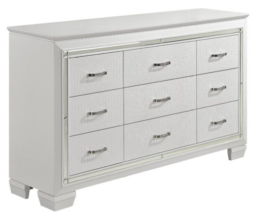 Allura Dresser in White 1916W-5 - Jax Mattress (Jacksonville, FL)