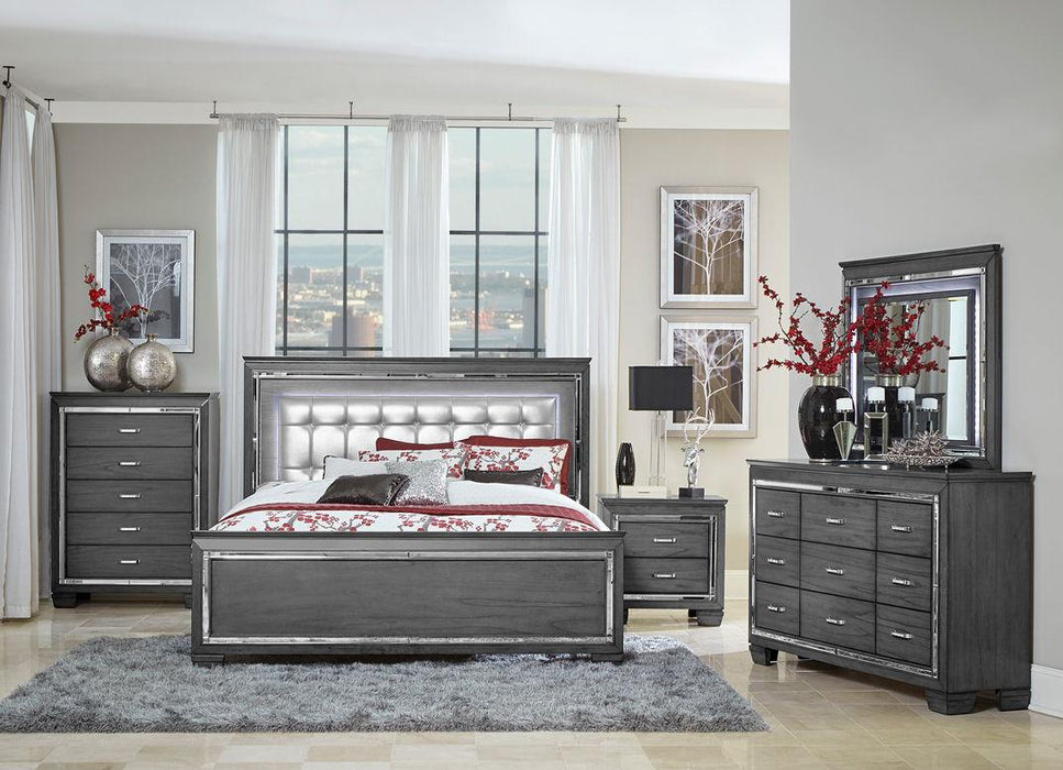Allura Mirror in Gray 1916GY-6 - Jax Mattress (Jacksonville, FL)