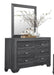 Beechnut 6 Drawer Dresser in Gray 1904GY-5 - Jax Mattress (Jacksonville, FL)