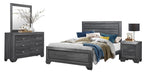 Beechnut Queen Panel Bed in Gray 1904GY-1 - Jax Mattress (Jacksonville, FL)