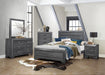 Beechnut 5 Drawer Chest in Gray 1904GY-9 - Jax Mattress (Jacksonville, FL)