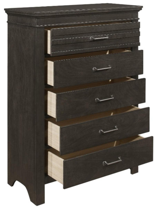 Blaire Farm Chest in Saddle Brown Wood 1675-9 - Jax Mattress (Jacksonville, FL)