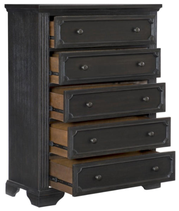 Bolingbrook Chest in Coffee 1647-9 - Jax Mattress (Jacksonville, FL)