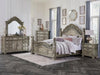 Catalonia Mirror in Platinum Gold 1824PG-6 - Jax Mattress (Jacksonville, FL)