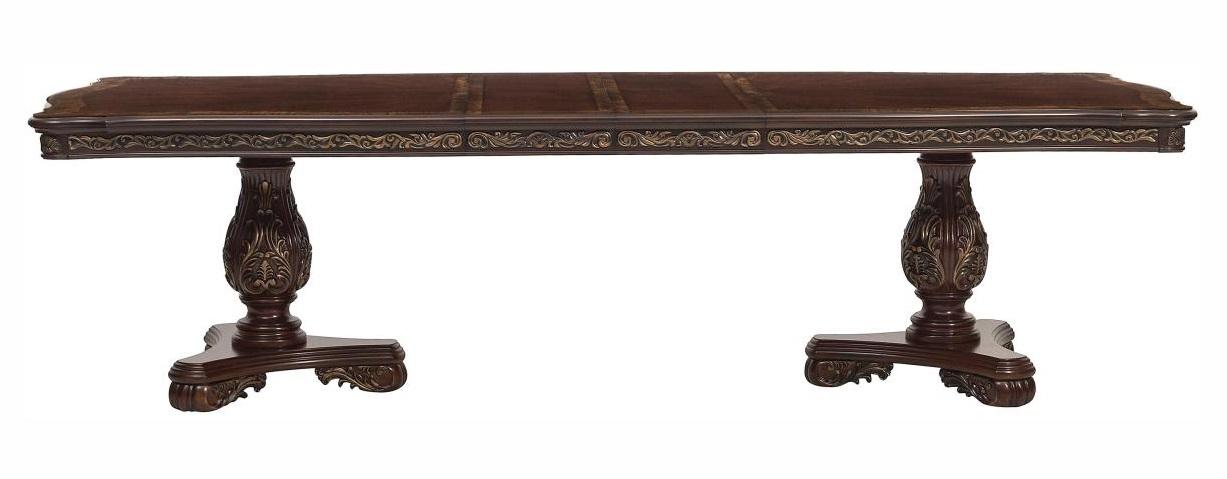 Deryn Park Dining Table in Dark Cherry 2243-114* - Jax Mattress (Jacksonville, FL)