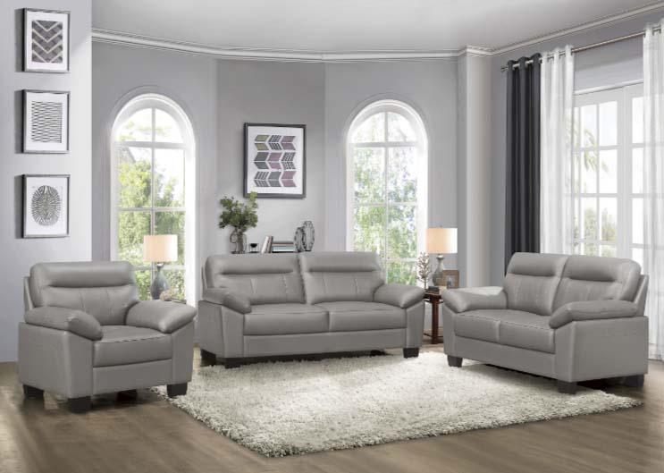 Denizen Chair in Gray 9537GRY-1 - Jax Mattress (Jacksonville, FL)