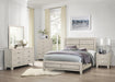 Quinby Full Panel Bed in Light Brown 1525F-1 - Jax Mattress (Jacksonville, FL)