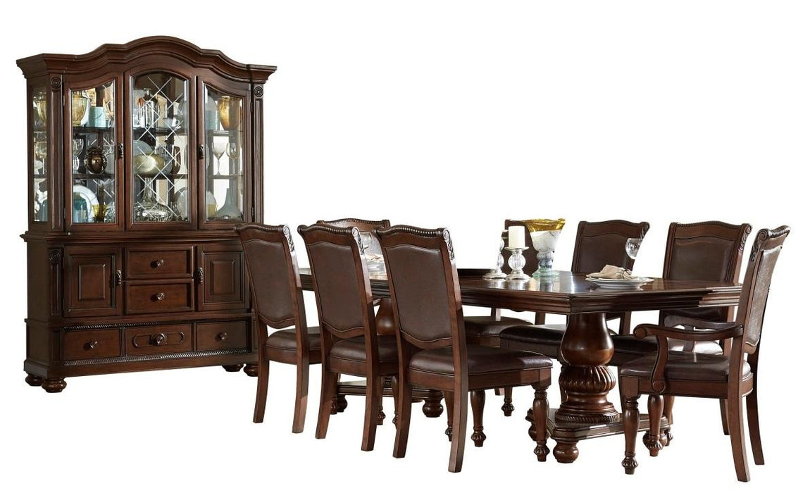 Lordsburg Buffet and Hutch in Brown Cherry 5473-50* - Jax Mattress (Jacksonville, FL)