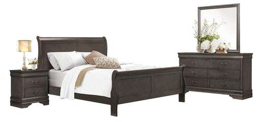 Mayville Queen Sleigh Bed in Gray 2147SG-1 - Jax Mattress (Jacksonville, FL)