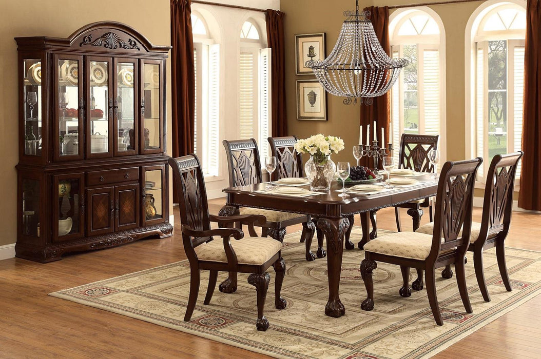 Norwich Dining Table in Dark Cherry 5055-82 - Jax Mattress (Jacksonville, FL)
