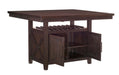 Oxton Counter Height Table in Dark Cherry 5655-36* - Jax Mattress (Jacksonville, FL)