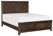 Parnell King Panel Bed in Rustic Cherry 1648K-1EK* - Jax Mattress (Jacksonville, FL)