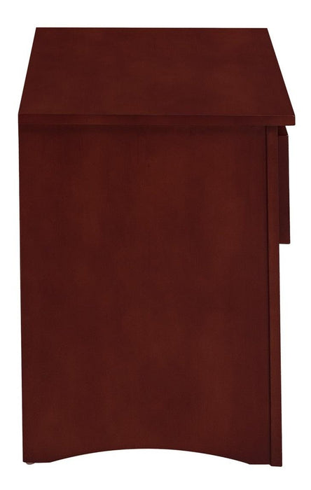 Rowe 1 Drawer Night Stand in Dark Cherry B2013DC-4 - Jax Mattress (Jacksonville, FL)